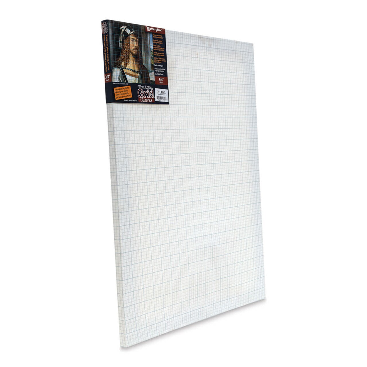 The Artist Grid 3/4" Profile Cotton Canvas - 18" x 24", Artist Grid